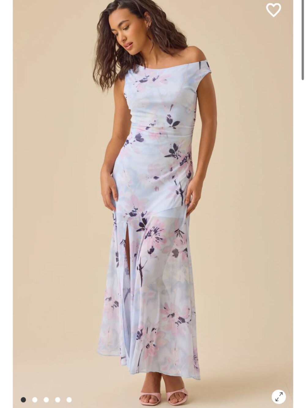 Altar'd State Junie Mesh Maxi Dress NWT Floral Mesh Dress